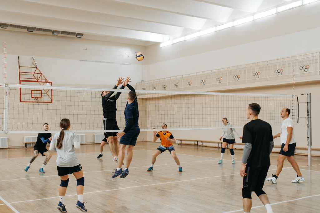 pallavolo e apprendimento esperieniale, pallavolo in azienda